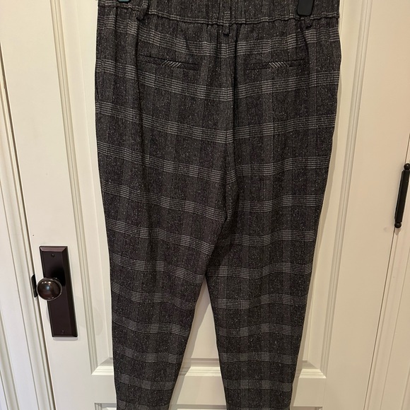 HALOGEN check pants in Charcoal US L🌸 - Picture 3 of 7